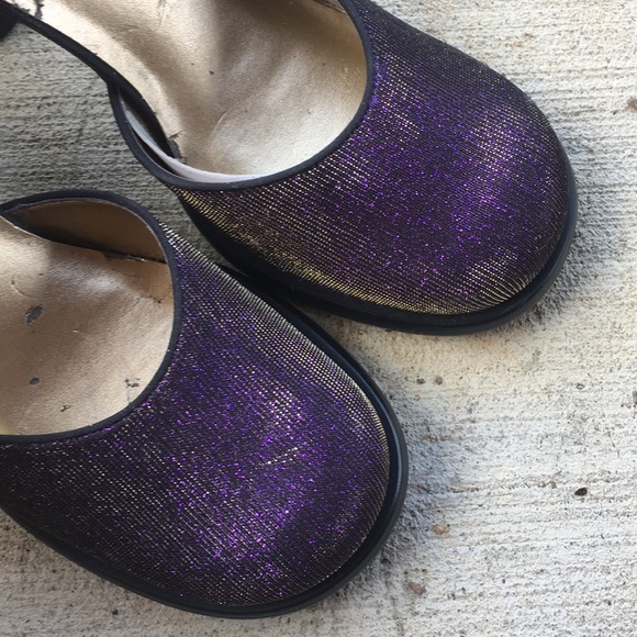 Mardi-gras Chinese Laundry Purple Funky Heels. Going Going Gone ❌Price is firm❌ - Picture 2 of 8